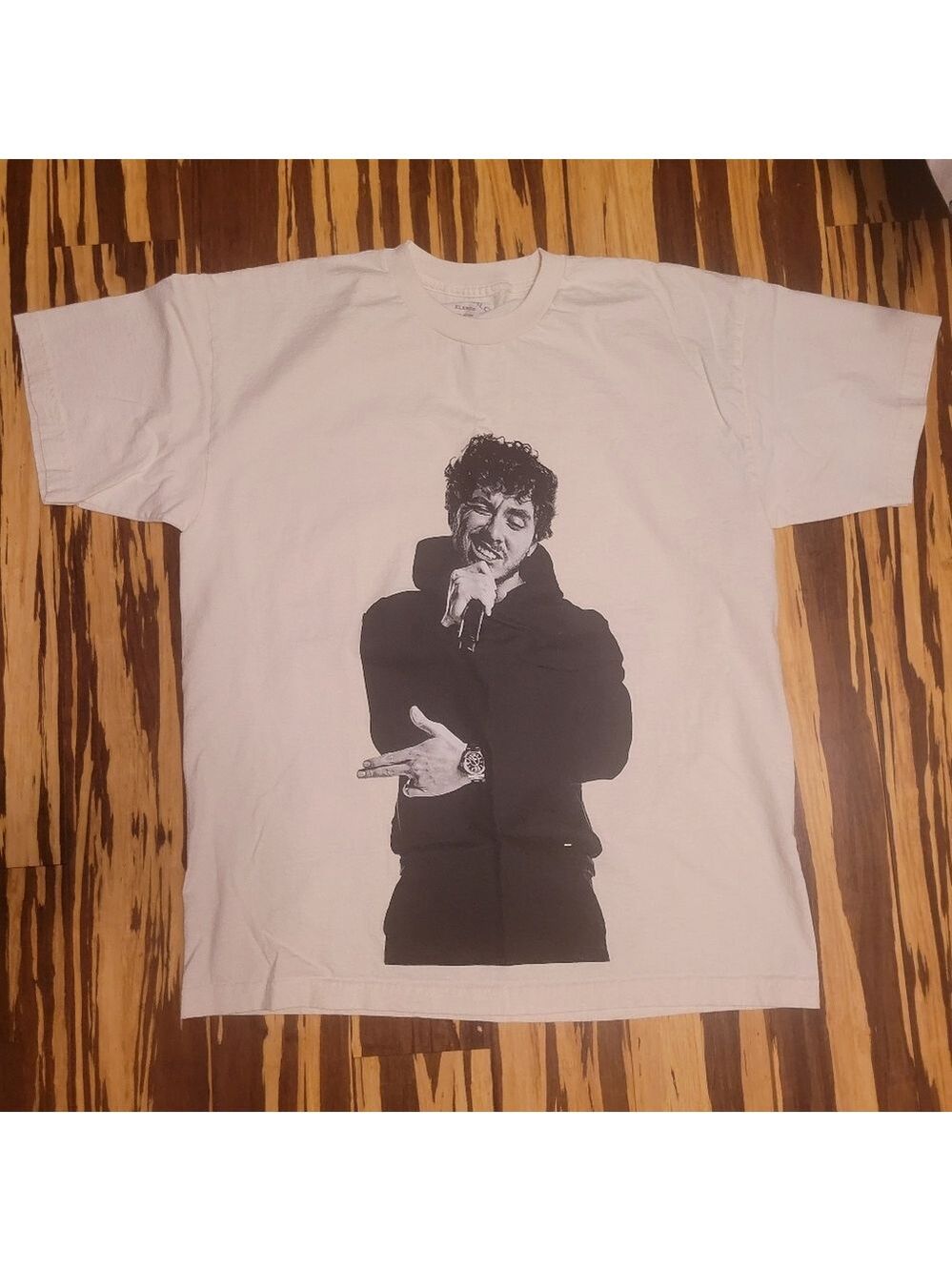 Jack Harlow Tour White Graphic T-Shirt Size XL